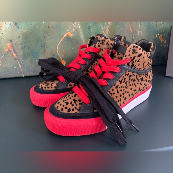 Rag & Bone RB Army High Tan Cheetah - Picture 2 of 8